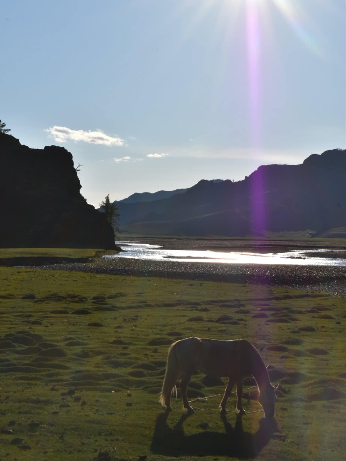 Eight Lakes valley and water